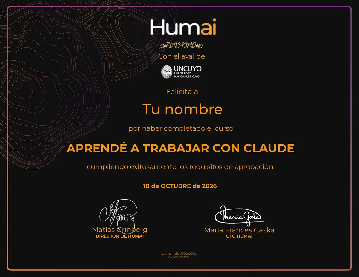 Certificado