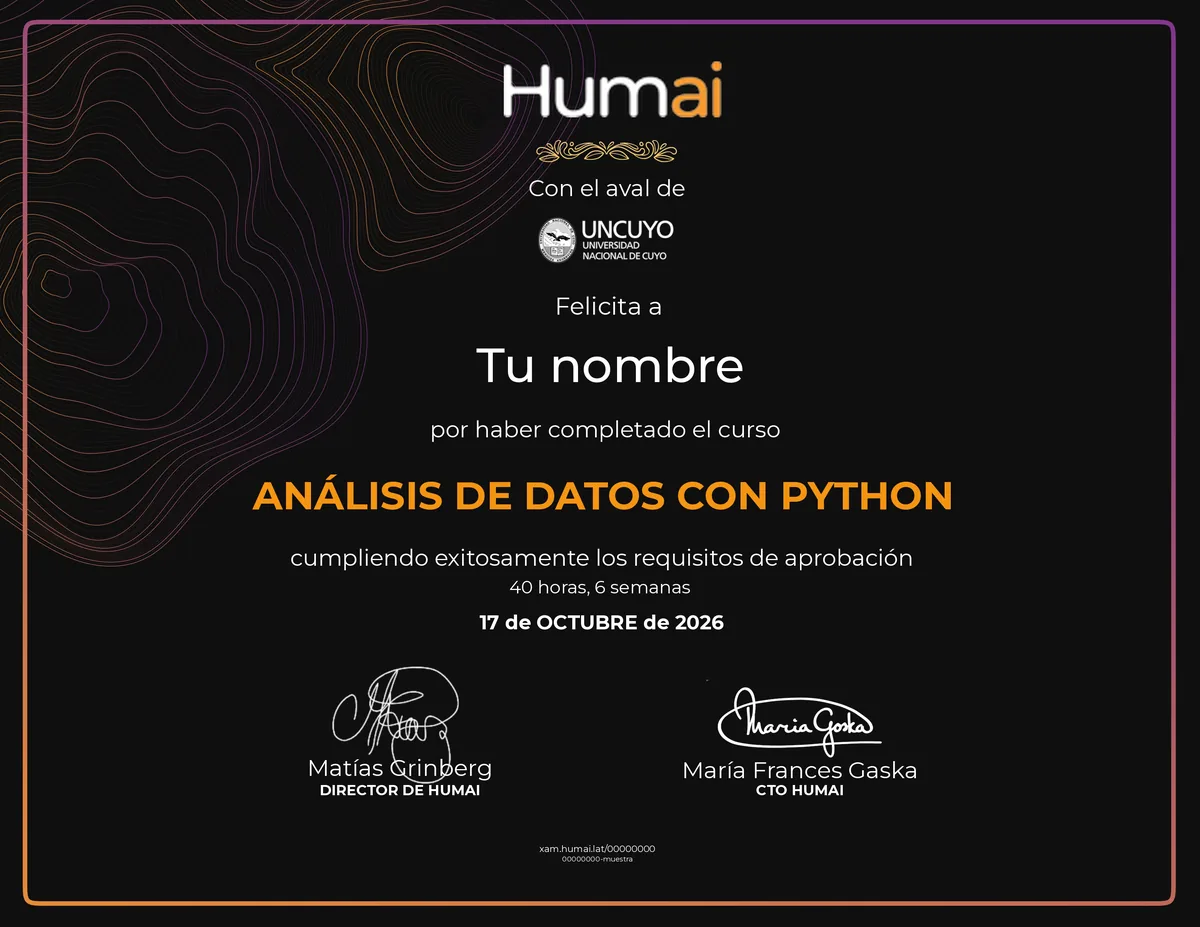 Certificado
